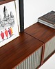 półki Regał systemowy tekowy, duński design, lata 60, produkcja: Dania 9