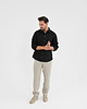 koszule męskie Lniana koszula SAHARA  deep black 5