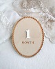 niemowlak - inne Tabliczka do zdjęć dla noworodka, tabliczka z miesiącami, pierwszy rok 1