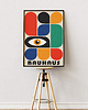 plakaty Minimalistyczny plakat - Bauhaus #1  - Do salonu, sypialni, biura 1