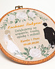 Ślub - inne Podziękowania ślubne, haft w oprawie ok 20 cm 5