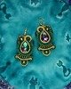 kolczyki soutache Rain Forest - kolczyki sutasz 2