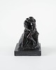 figurki i rzeźby Figurka matki z dzieckiem w stylu Art Deco 1