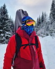 czapki damskie Czapka dwuwarstwowa oddychająca bawełna i polar granatowa 5