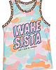 t-shirt damskie Wake Sista Mesh Tank Top Sample 1