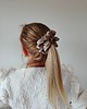 gumki do włosów Gumka jedwabna, scrunchie, frotka cappuccino MAXI 1