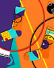 skarpetki męskie Kolorowe skarpetki - Bauhaus 1 1