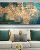 obrazy NOBLE EMERALD - Wielkoformatowy obraz art&texture 1