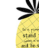 plakaty Plakat- Be a pineapple(...) A3 4