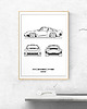 plakaty Plakat Legendy Motoryzacji - Porsche 959 1