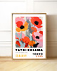 plakaty PLAKAT dekoracyjny , Yayoi Kusama, wystawowy, kwiaty 4