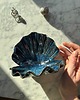 pojemniki na biżuterię Ceramiczna Muszla Muszelka Skarbiec z Perłą na Biżuterię Midnight Ocean 3