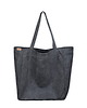 torby na ramię Lazy bag torba czarna na zamek / vegan / eco 5