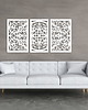 inne DEKORACYJNY TRYPTYK AŻUROWY, FLORELLE, DEKORACJA ŚCIENNA 3D,  ORNAMENT, 80 x  1