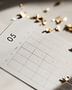 kalendarze i plannery Kalendarz na biurko GOLD 9