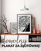 plakaty Plakat Mapa miasta na tkaninie 30x40 - NOWOŚĆ 5