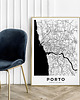 plakaty Plakat mapa Porto - różne formaty 5