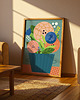 plakaty Plakat Peonie 2