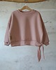 bluzy dla dziewczynki Bluza Oversize BRZOSKWINIOWY KRÓLIK Z USZAMI 4