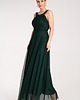 sukienki maxi damskie Elegancka sukienka maxi rozkloszowana z dekoltem halter bez rękawów - M1171 4