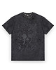 t-shirty męskie T-shirt meski czaszka odbarwiony 2