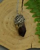 wisiory Wisiorek talizman surowy kwarc dymny wire wrapping 3