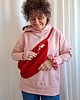 saszetka nerka GIGA nerka Bohomazy LOVE - duża wodoodporna nerka handmade unisex 1
