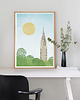 plakaty Plakat Nowy Jork - Chrysler Building - plakat fine art 4