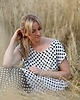 sukienki maxi damskie Lola - Sukienka w grochy 4