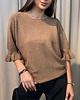 swetry damskie  Sweter Balza Camel 4