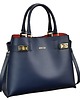 torebki do ręki Torba skórzana Shopper - granatowy (7143) 2