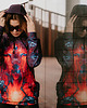 bluza z kapturem damska Damska Bluza z kapturem DR.CROW Skeleton Zombie 1