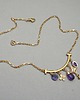złote naszyjniki Alloys Collection /Arch - violet/- naszyjnik 5
