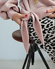 bluza bez kaptura damska Bluza OVERSIZE DAMSKA BRZOSKWINIOWY KRÓLIK Z USZAMI 1