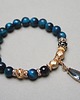 bransoletki z kamieni naturalnych Kolekcja Rich - Ocean blue /glamour/  bransoletka 2