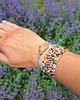 bransoletki wire wrapping Cytryn na lato - bransoletka sznurkowa 5