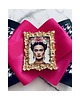 broszki Nowa Kolekcja  Brosz FRIDA  z miniaturowym obrazem 6