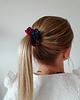 gumki do włosów Gumka jedwabna, scrunchie, frotka kosmiczny sen MINI 1