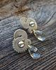 kolczyki soutache Beżowe kolczyki soutache 2