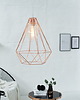 lampy wiszące Lampa wisząca Cage miedź loft 41cm 2