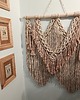 makramy DOSTĘPNA OD RĘKI Makrama boho XL ciepły beż 3