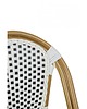 krzesła Krzesło Paris Paris Biały Rattan 3
