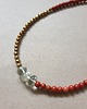chokery Naszyjnik choker ROOTS jaspis czerwony, prasiolit, hematyt 6