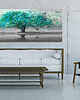 obrazy Obraz na płotnie PEJZAŻ DZREWO- 150x60cm 2