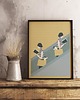 plakaty Plakat - Spotkanie na schodach - 50x70 cm 2