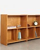 regały Regał jesionowy, duński design, lata 70, produkcja: Lyby M 2