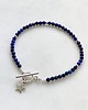 bransoletki srebrne Bransoletka Lapis Lazuli 2