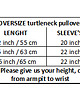 swetry damskie  100% wełna Sweter na drutach oversize 2