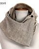 szale damskie Szal, Komin, Tuba, Etola - Tweed Camel 1