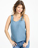 topy damskie Lniany top WILLOW dusty blue 3